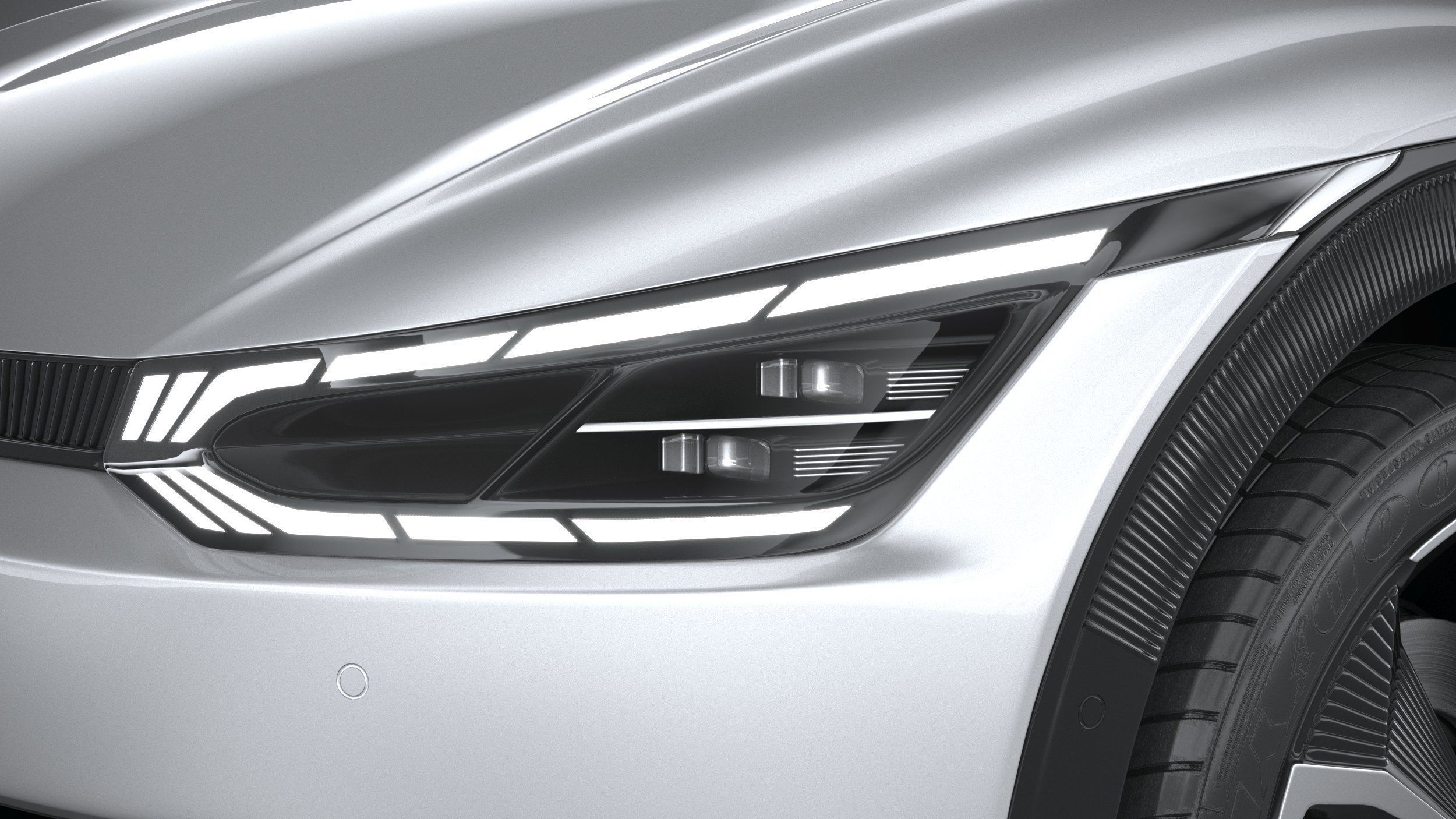 Kia EV6 2022 3D model_14