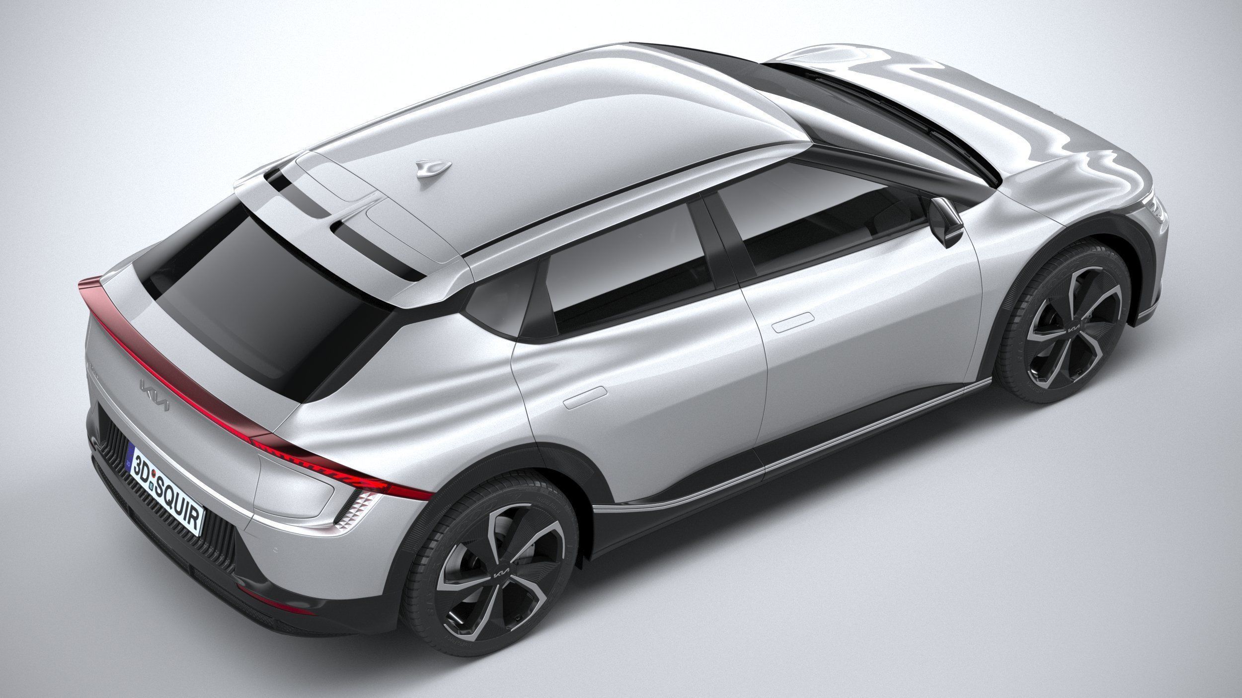 Kia EV6 2022 3D model_10