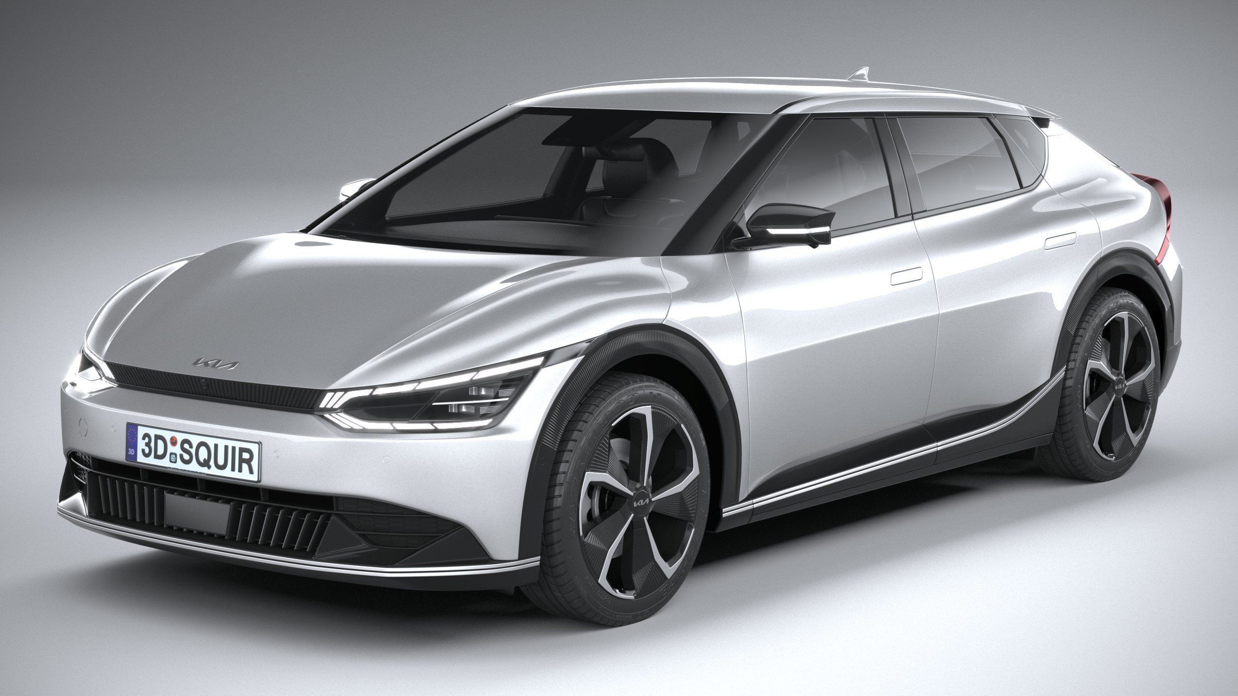 Kia EV6 2022 3D model_1