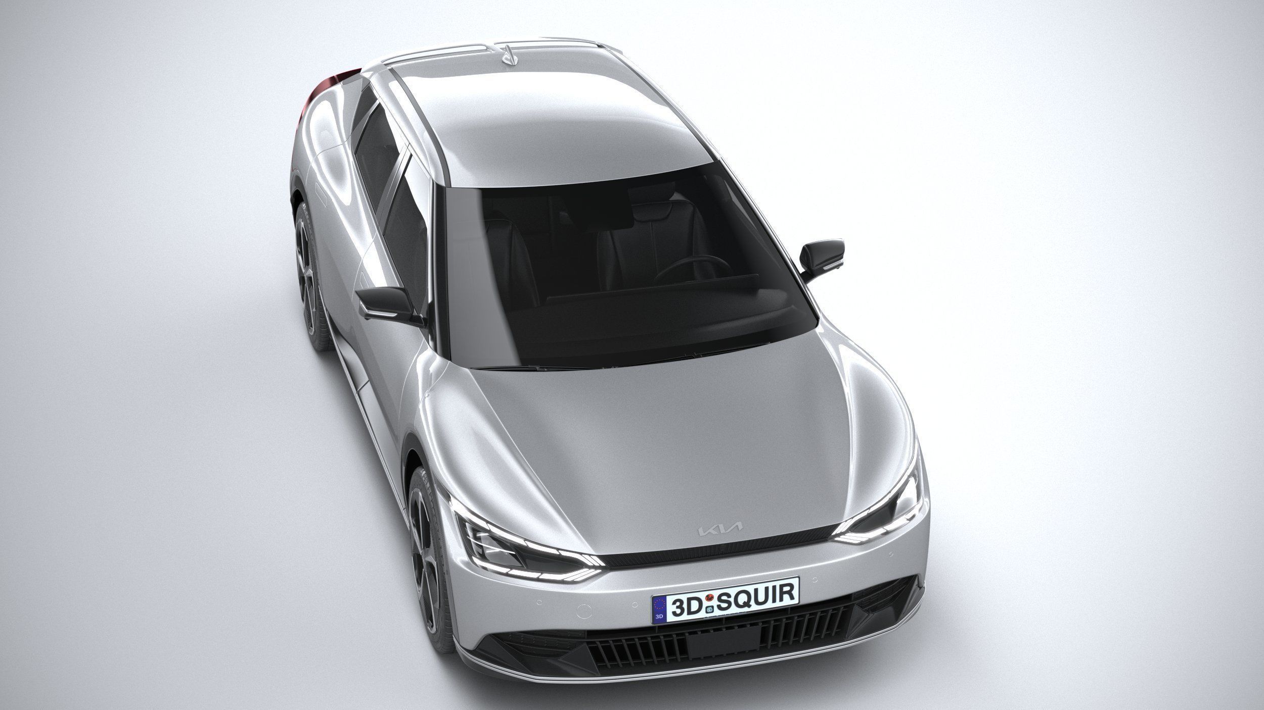 Kia EV6 2022 3D model_12