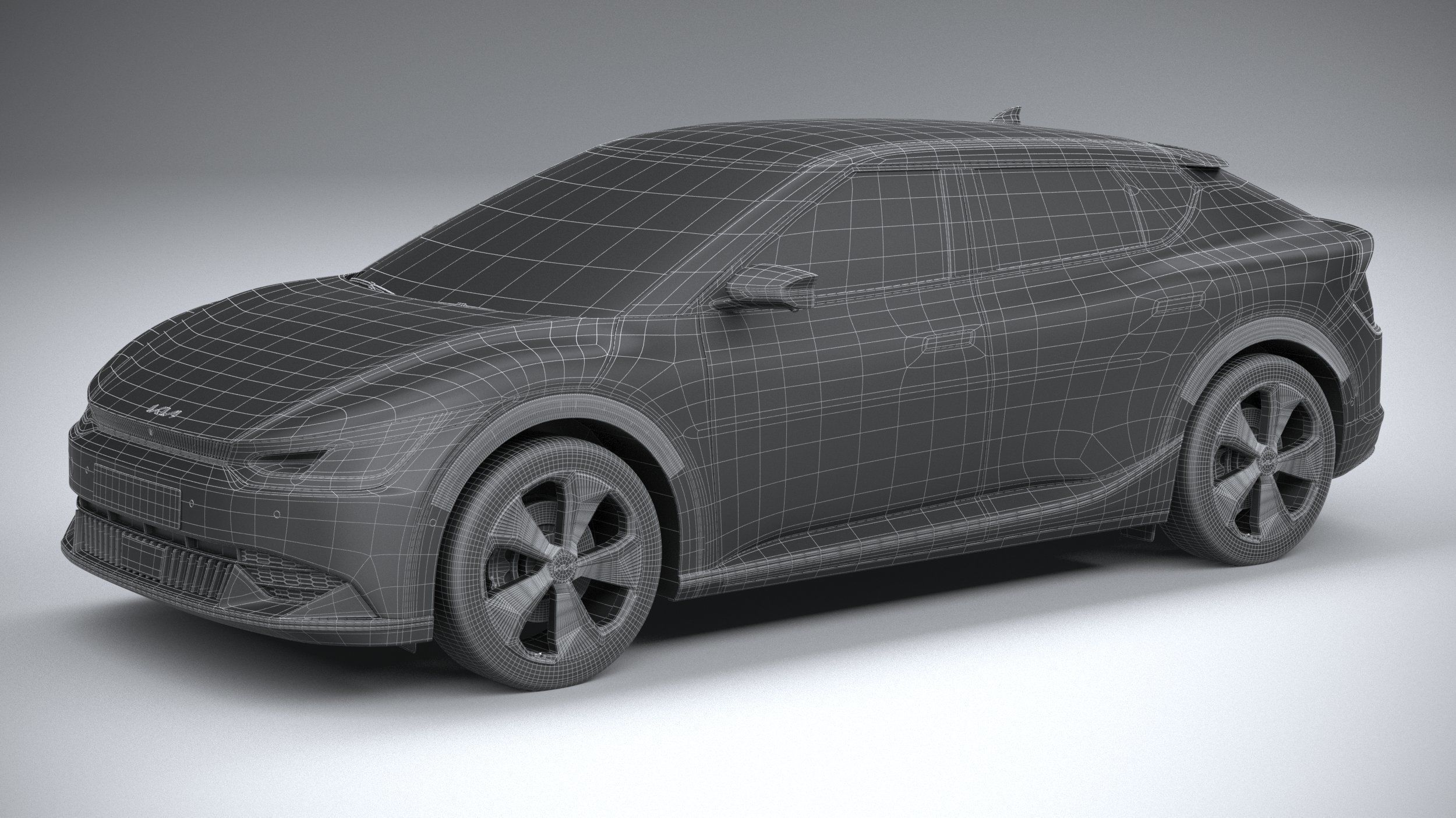 Kia EV6 2022 3D model_28