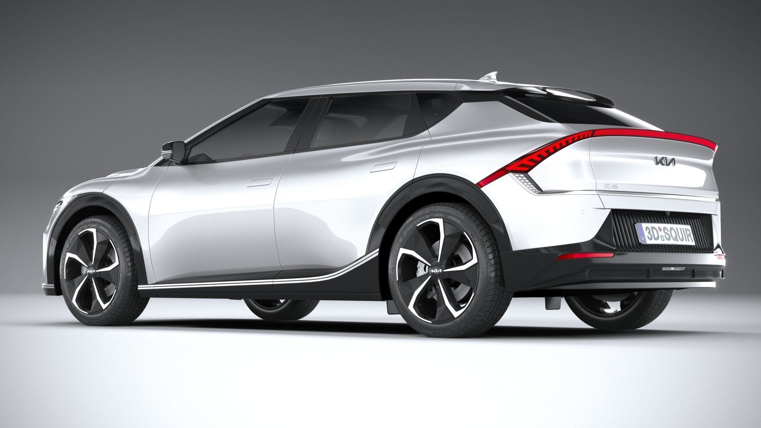 Kia EV6 2022 3D model_5