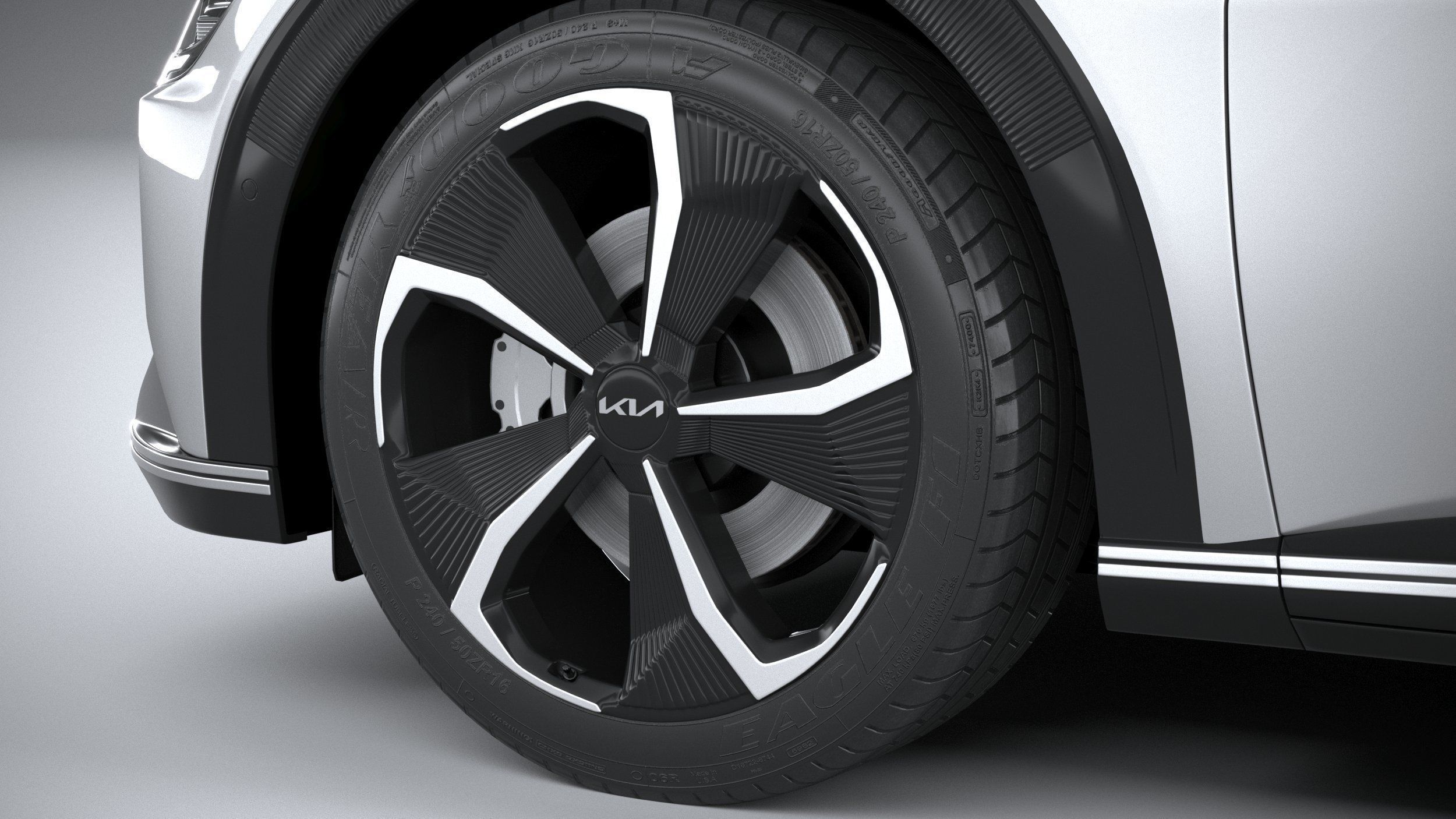 Kia EV6 2022 3D model_16