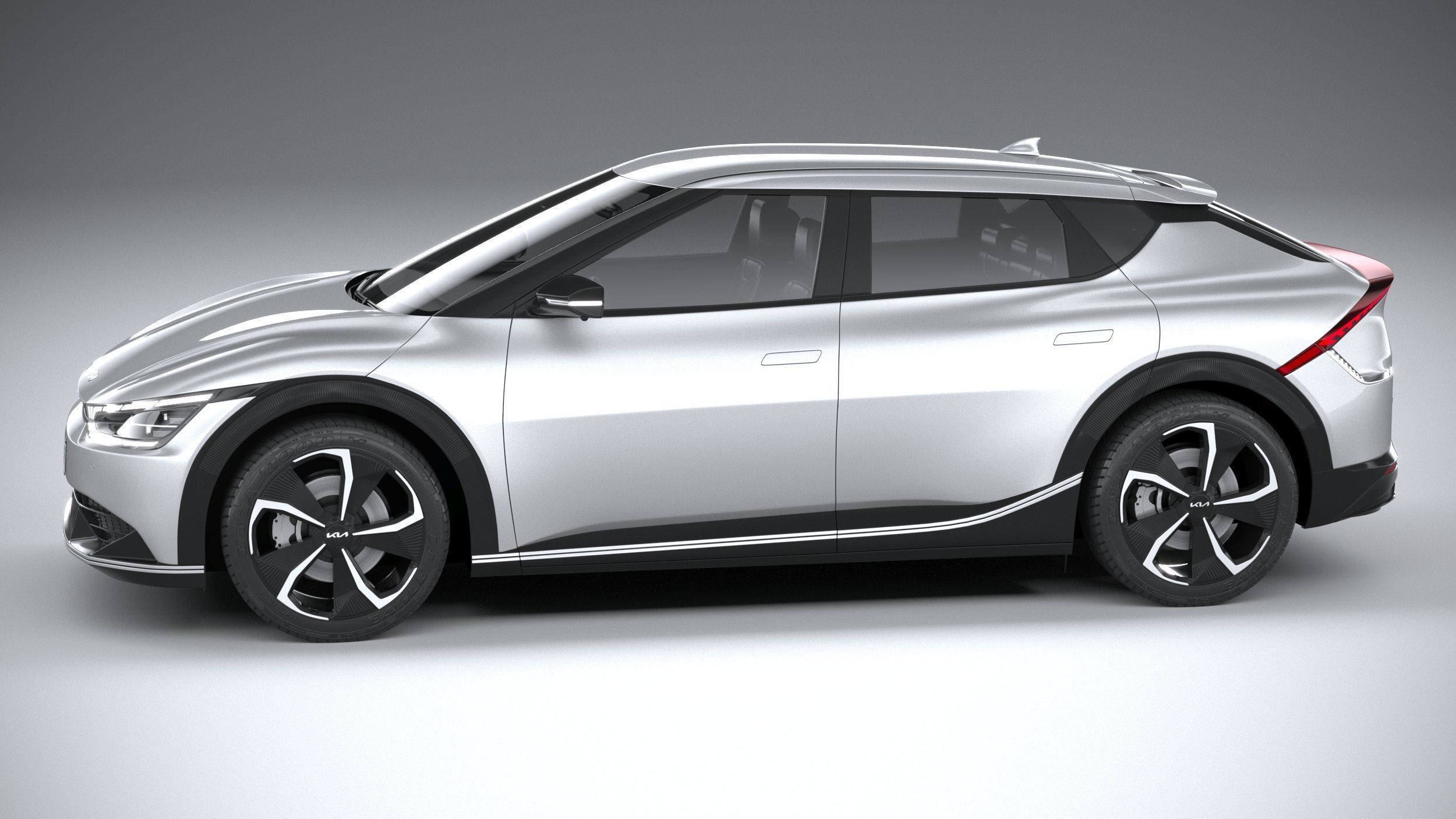 Kia EV6 2022 3D model_8