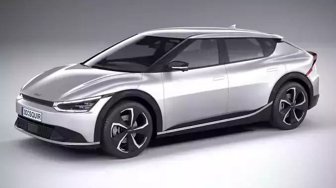 Kia EV6 2022 3D model