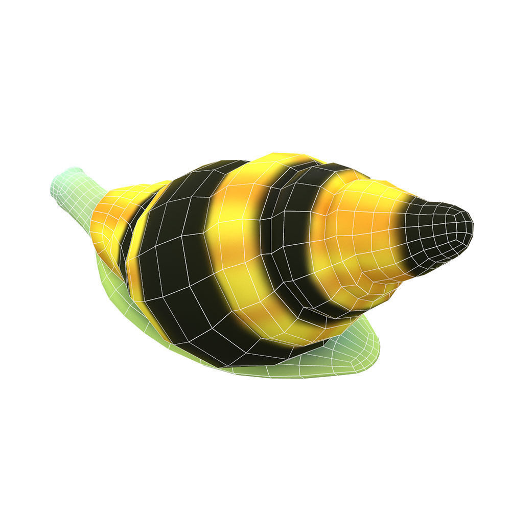 Assassin Snail Animated  Low-poly 3D model_3