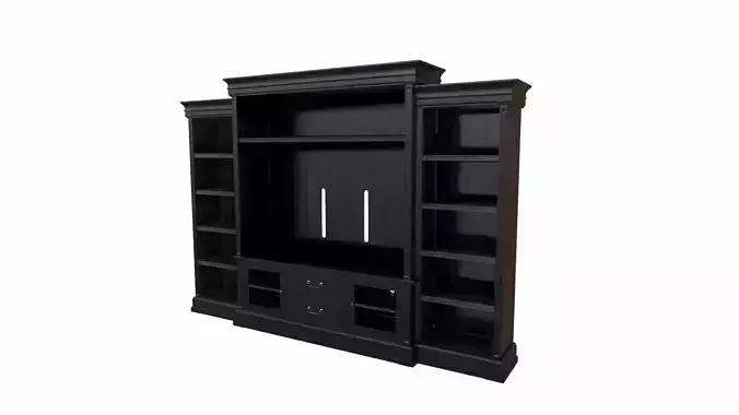 Hooker furniture entertainment center 3D model