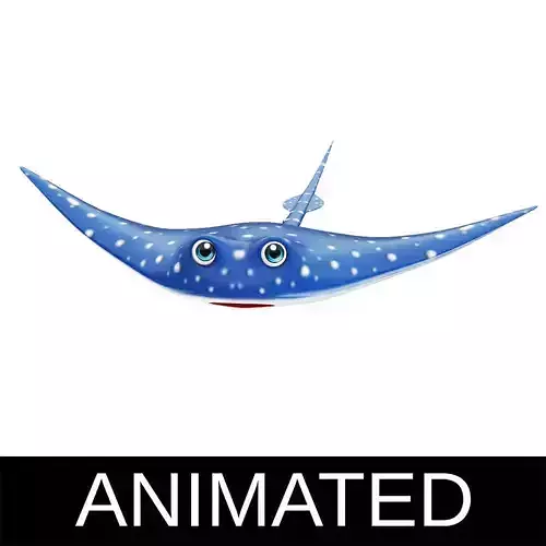 Spotted Eagle Ray Animated 