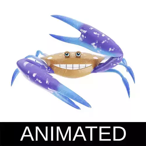 Flower Crab Animated 