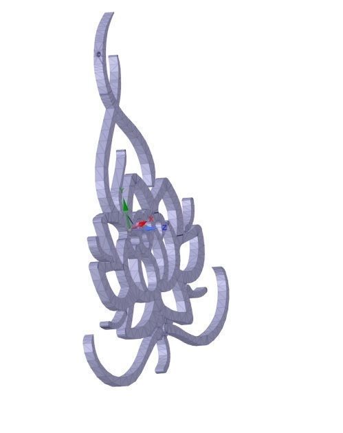 Lotus Flower Yoga 3D print model_4