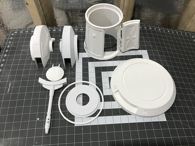Hoth Rebel Turret 3D print model_1