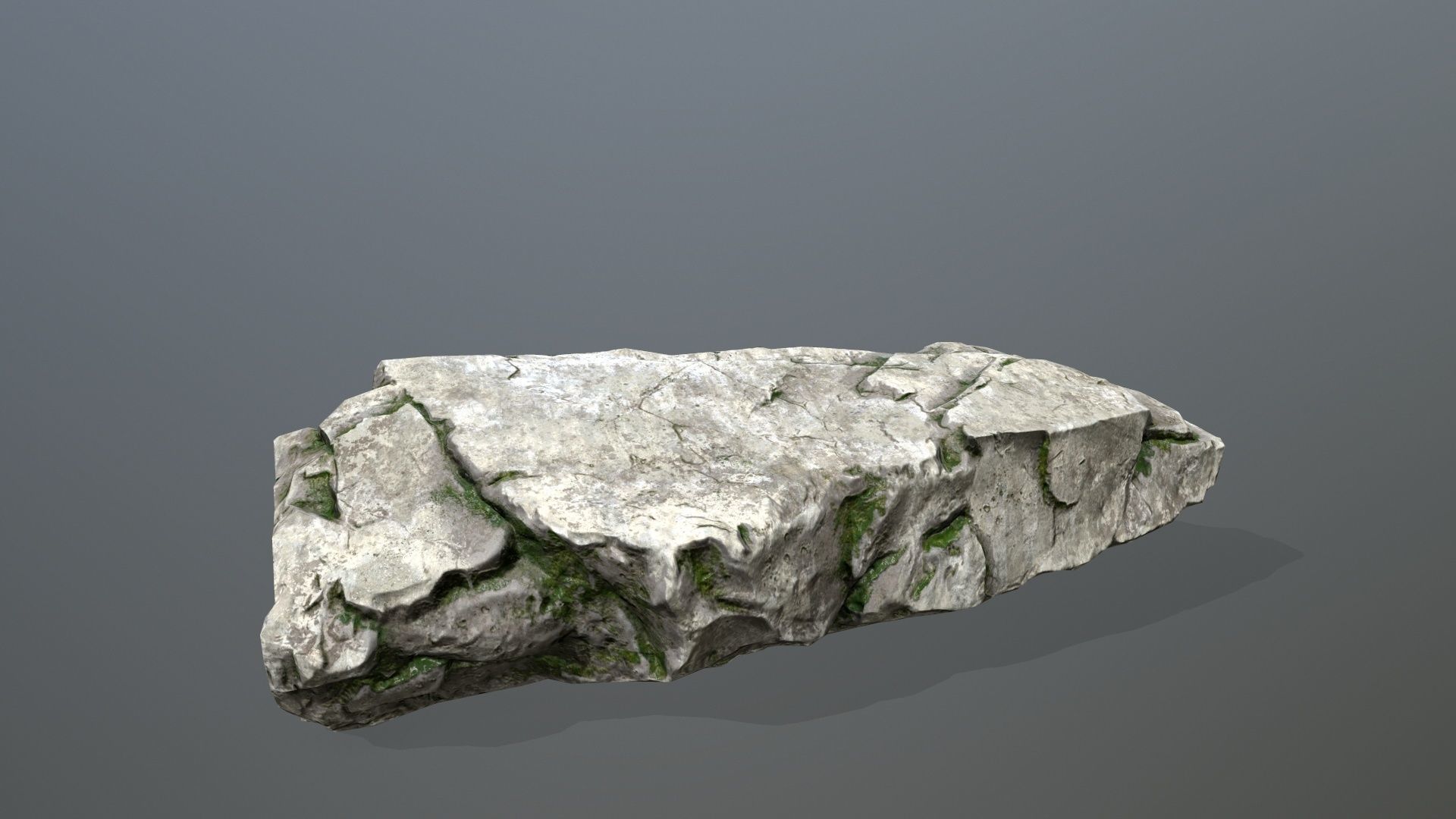 Rock Set Low-poly 3D model_15