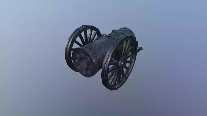 Field Cannon  3D model