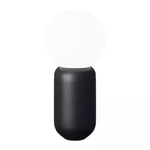 Andina table lamp black 3D model