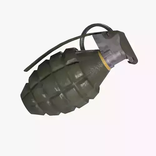 Mk 2 Grenade green painted