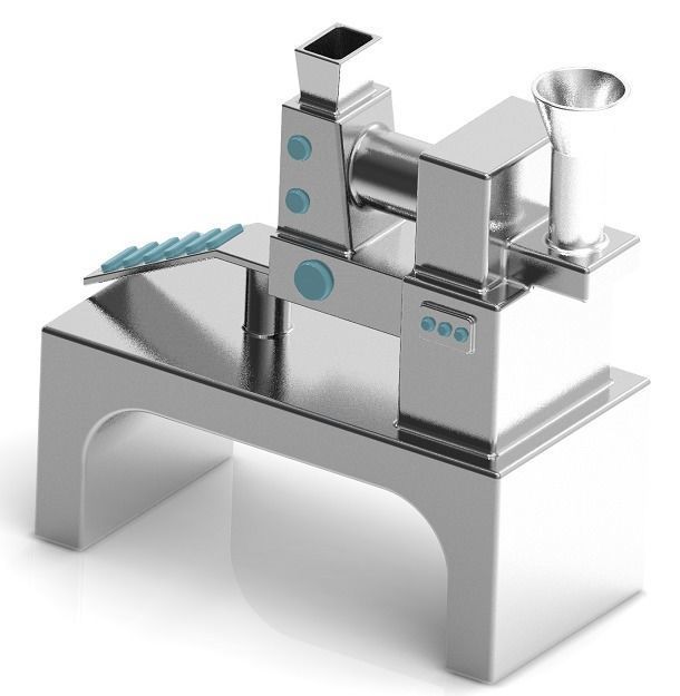 Food Processing Machine 3D print model_1