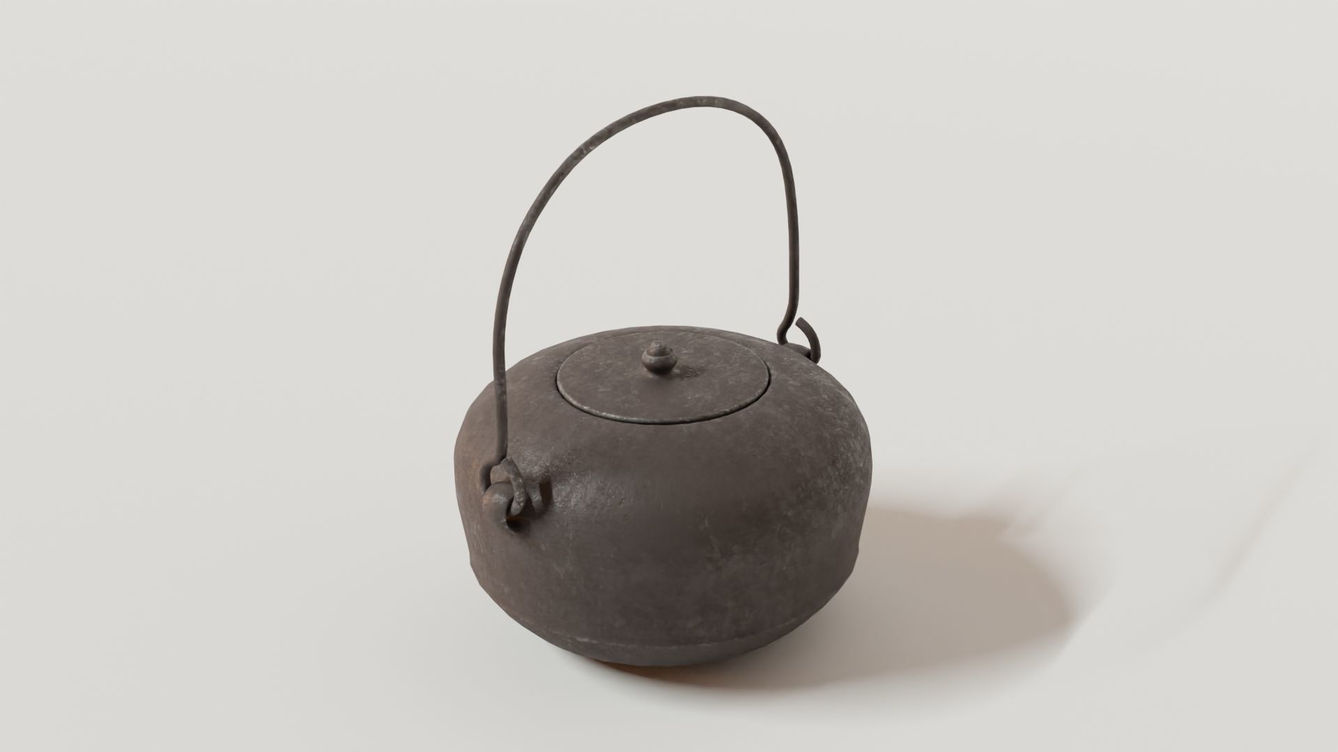 Japanese Kettle 3D model_1