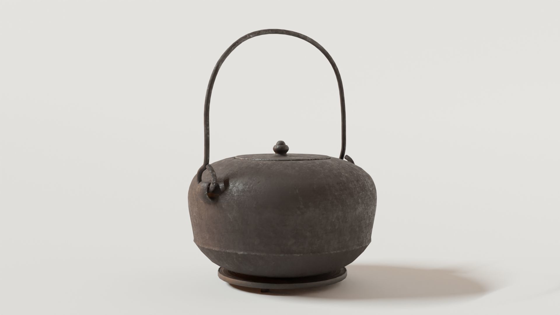 Japanese Kettle 3D model_6