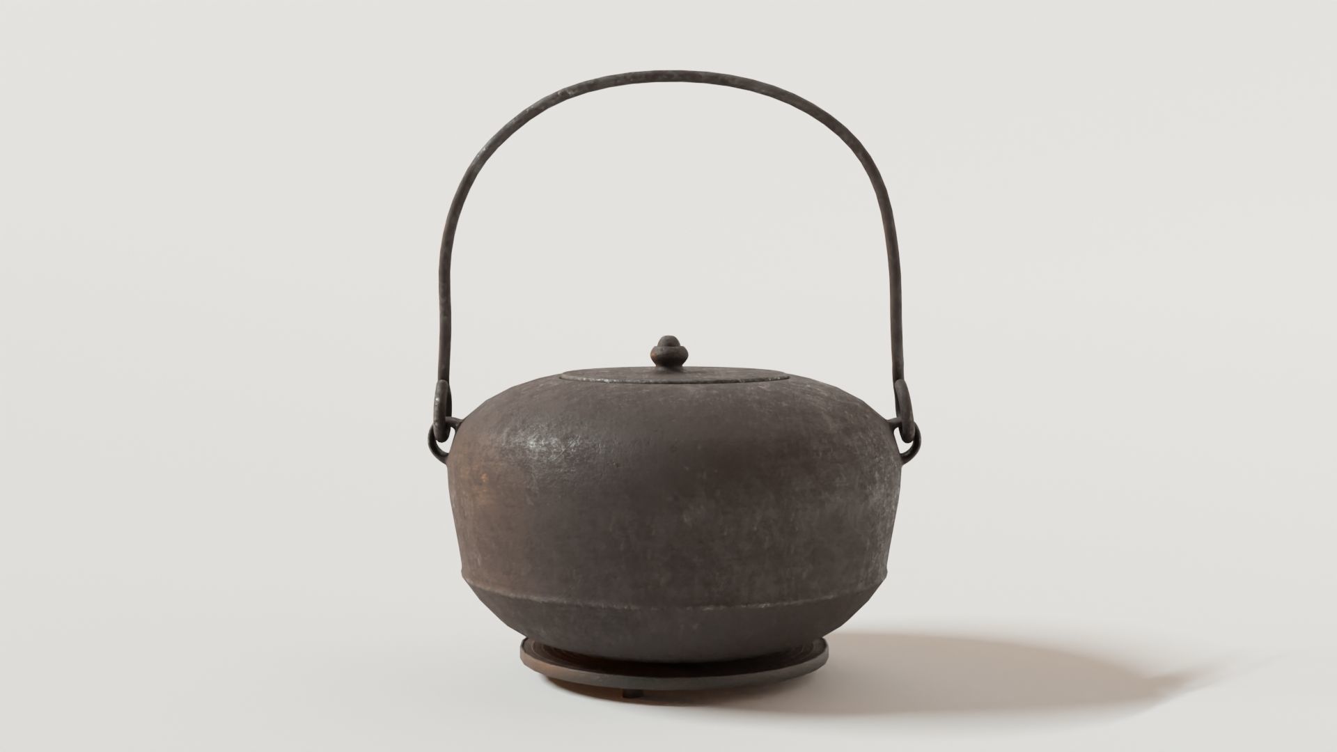 Japanese Kettle 3D model_7
