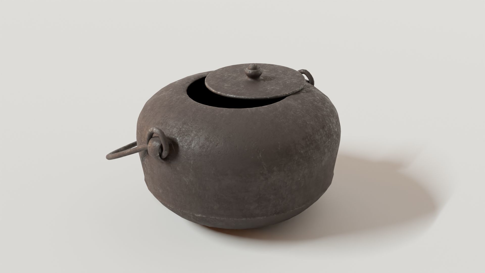 Japanese Kettle 3D model_2
