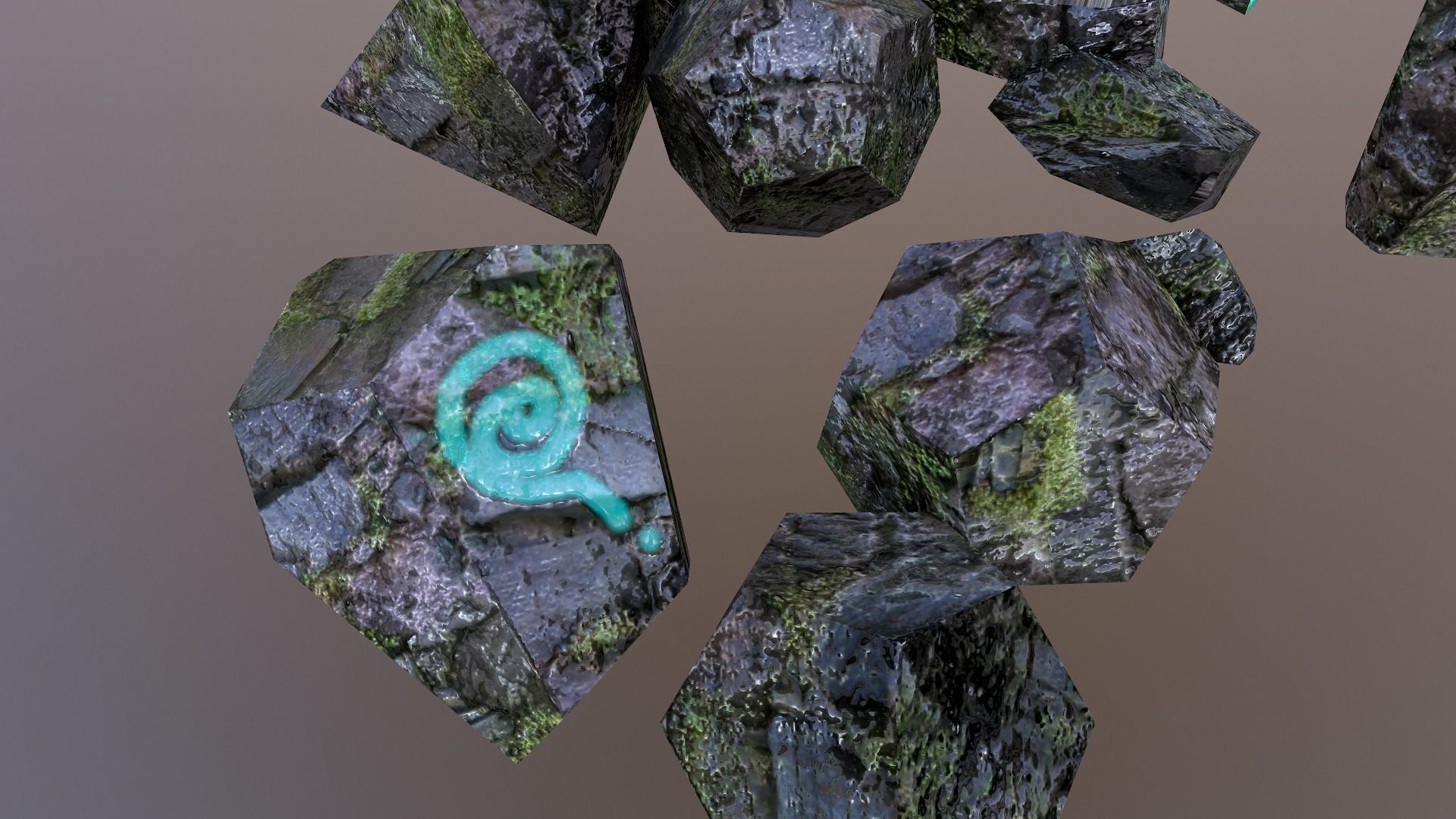 Shattered Golem  Free low-poly 3D model_3