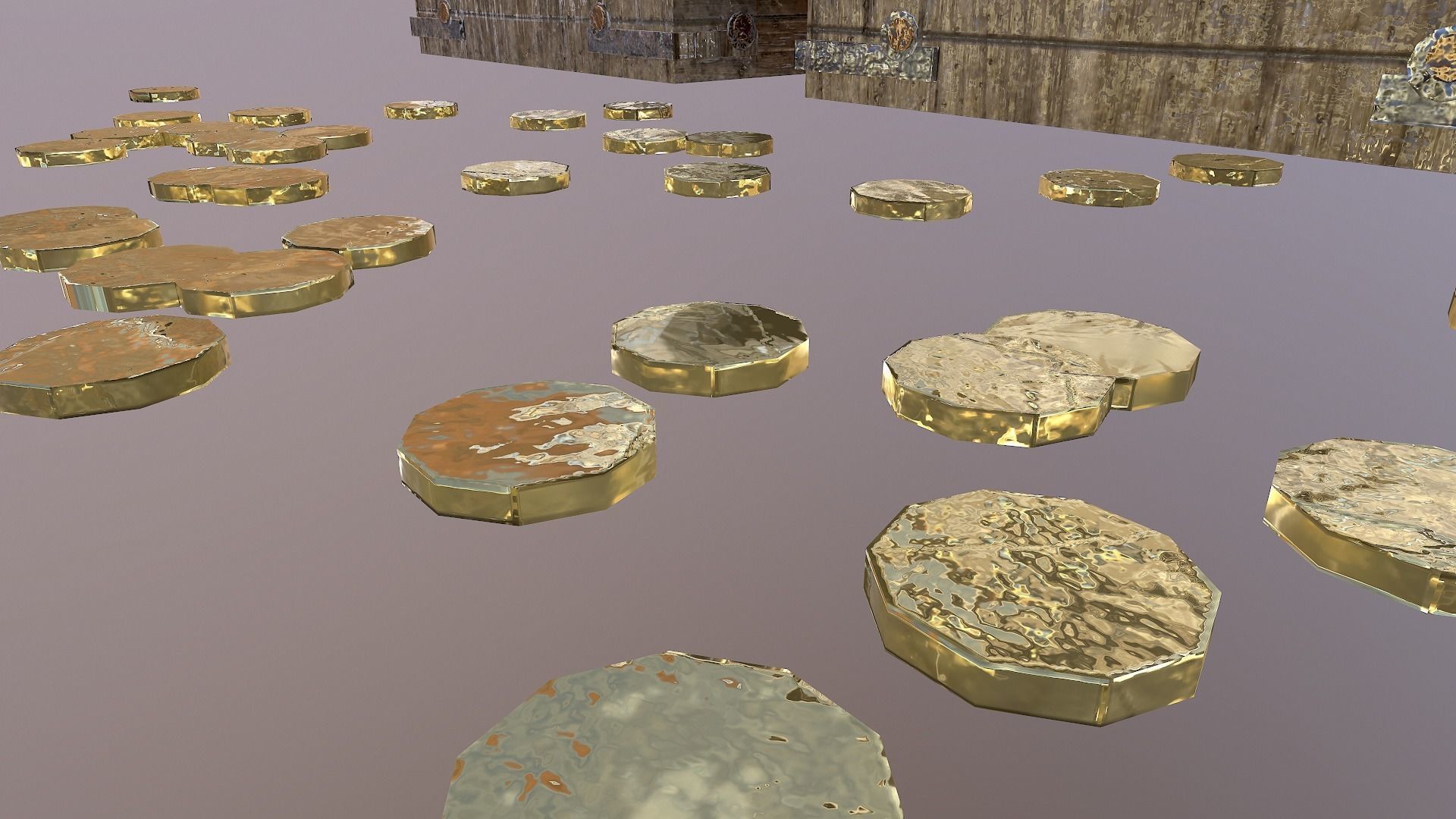 Treasure Chest Free 3D model_9