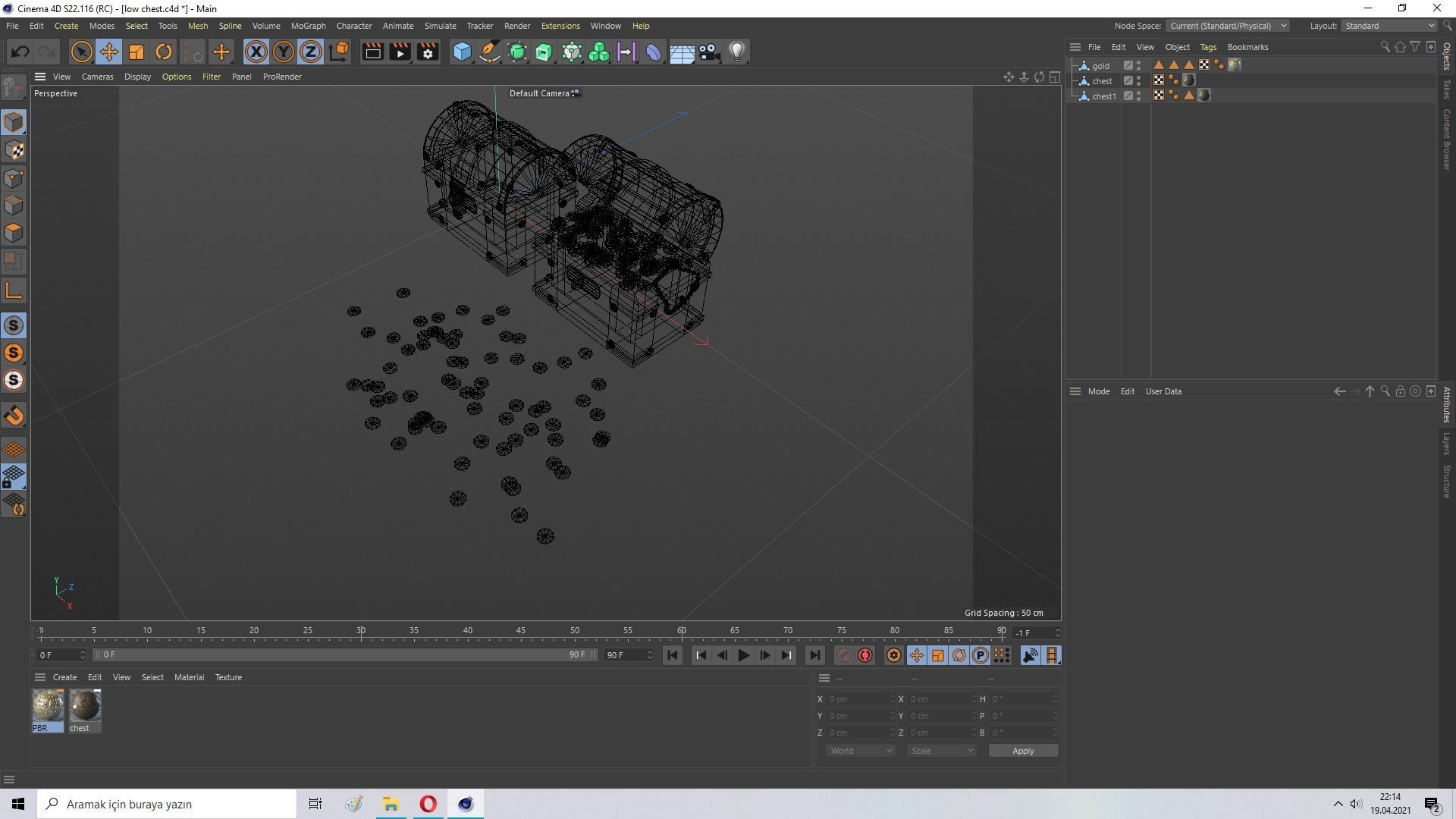 Treasure Chest Free 3D model_10