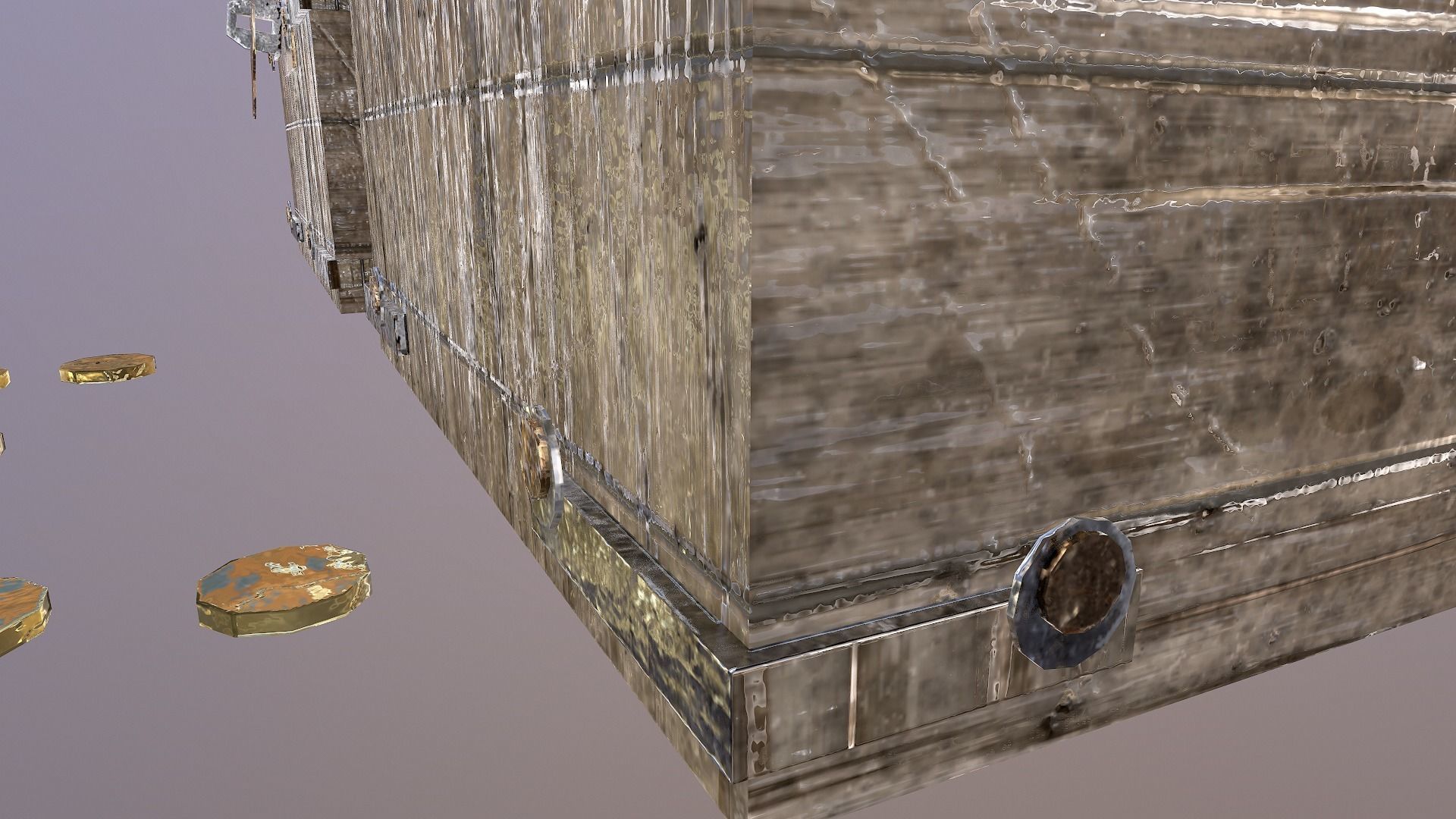 Treasure Chest Free 3D model_8
