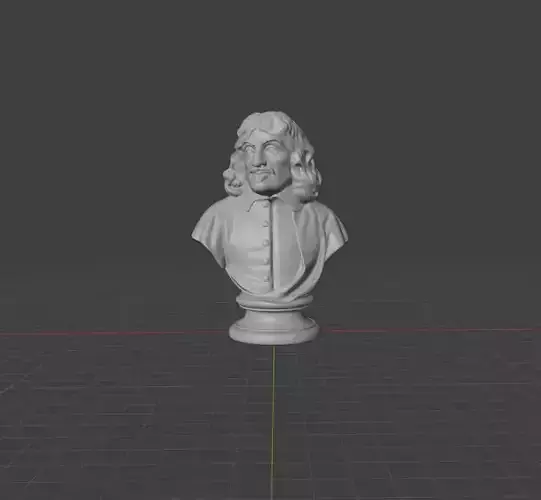 Rene Descartes 3D print model
