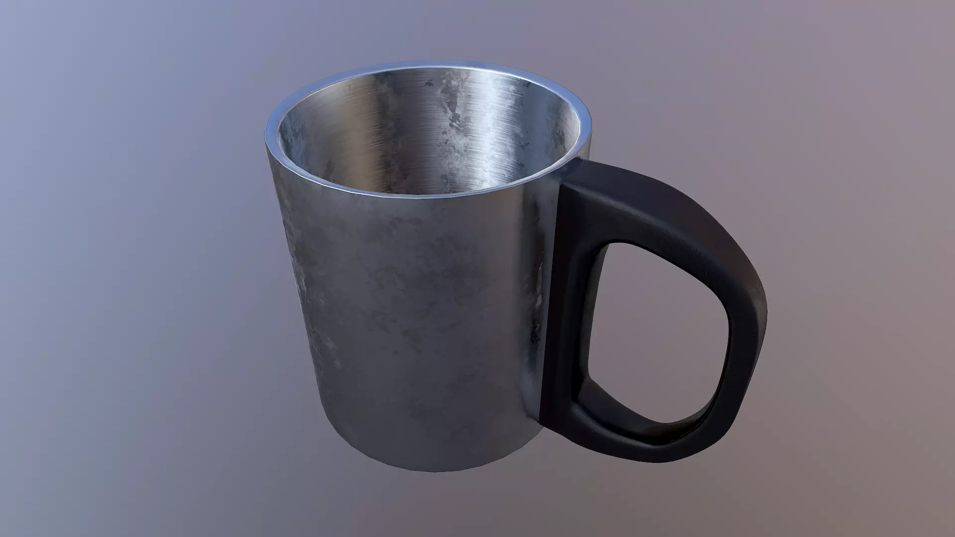 Metal Cup Free 3D model