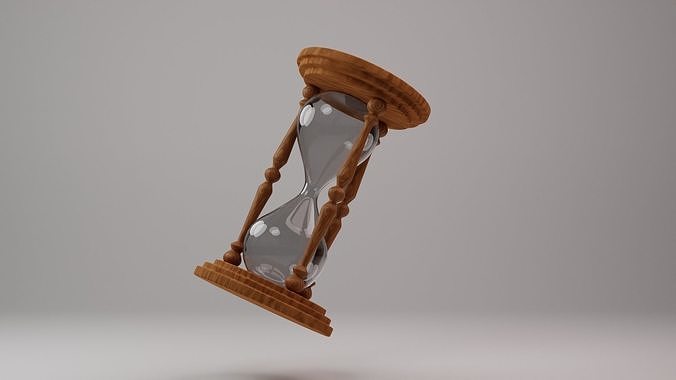Hour glass Free 3D model