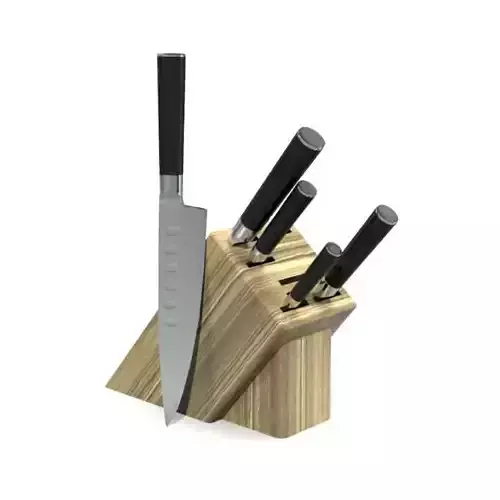 Kitchen Gadget Knife Rack 3D model