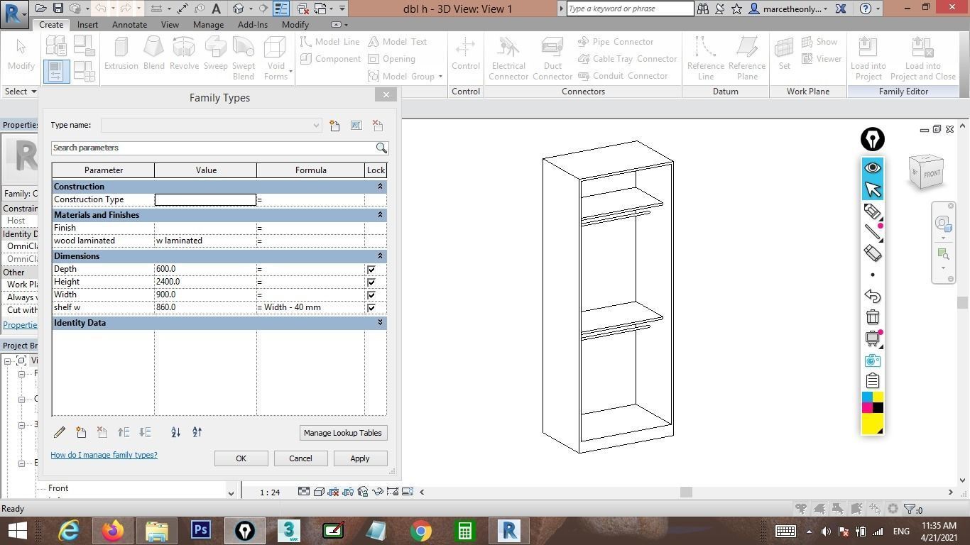 revit closet collection 3D model_3