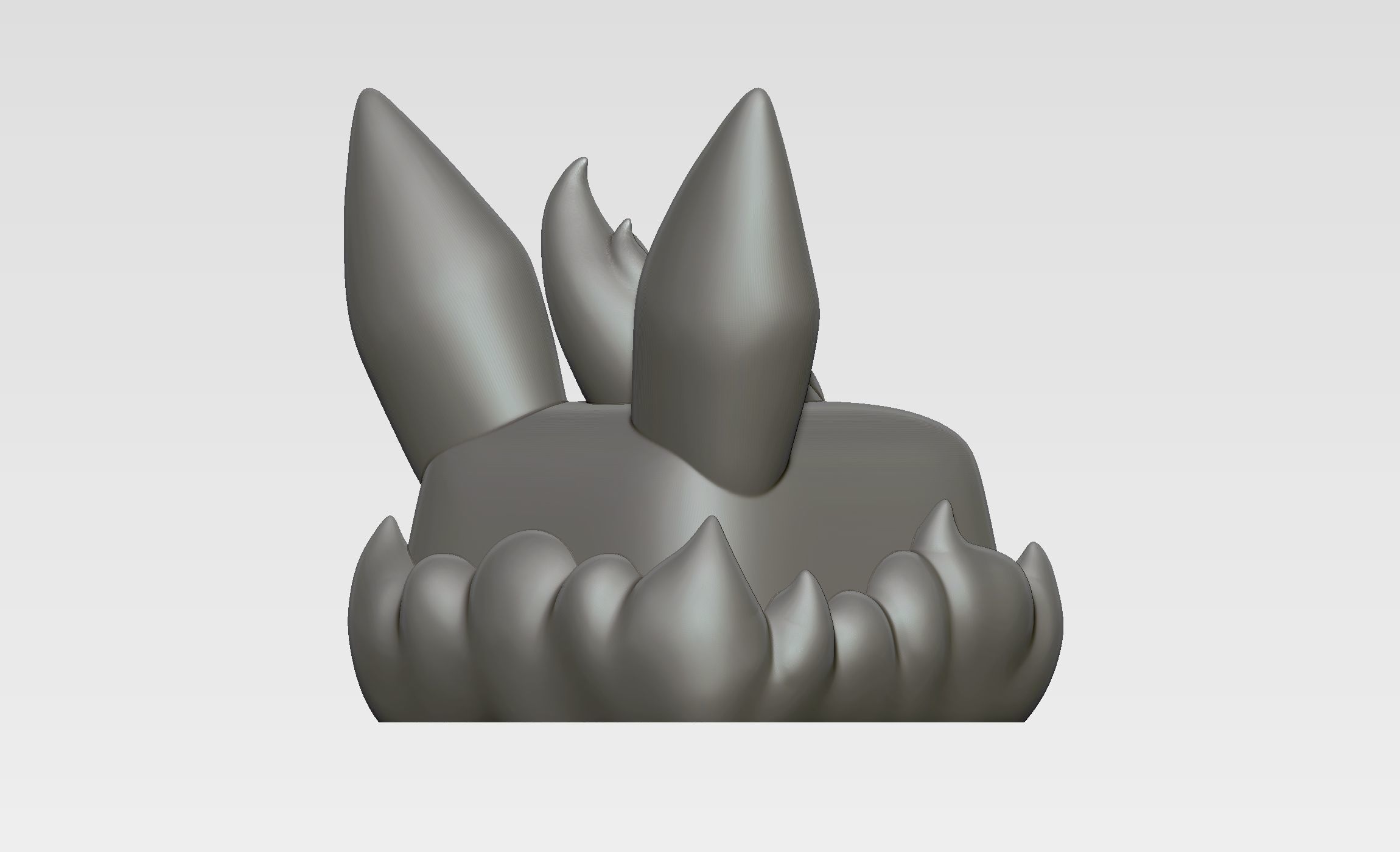 Flareon Pokemon - Keycap 3D mechanical keyboard - Eeveelutions 3D print model_11