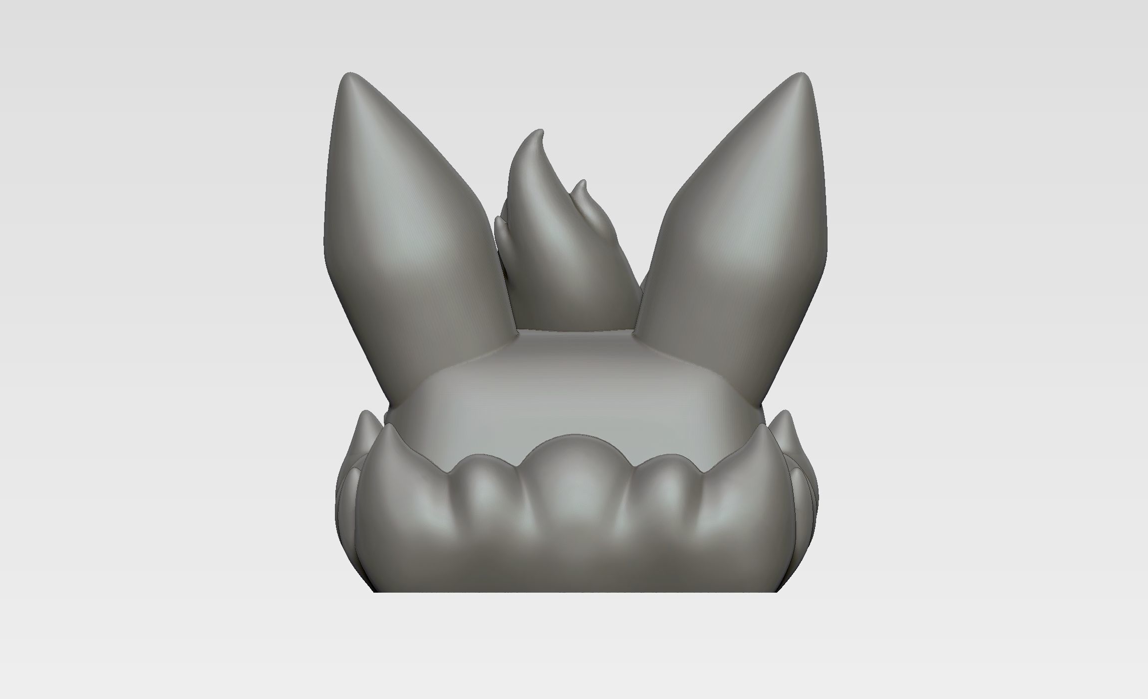 Flareon Pokemon - Keycap 3D mechanical keyboard - Eeveelutions 3D print model_10