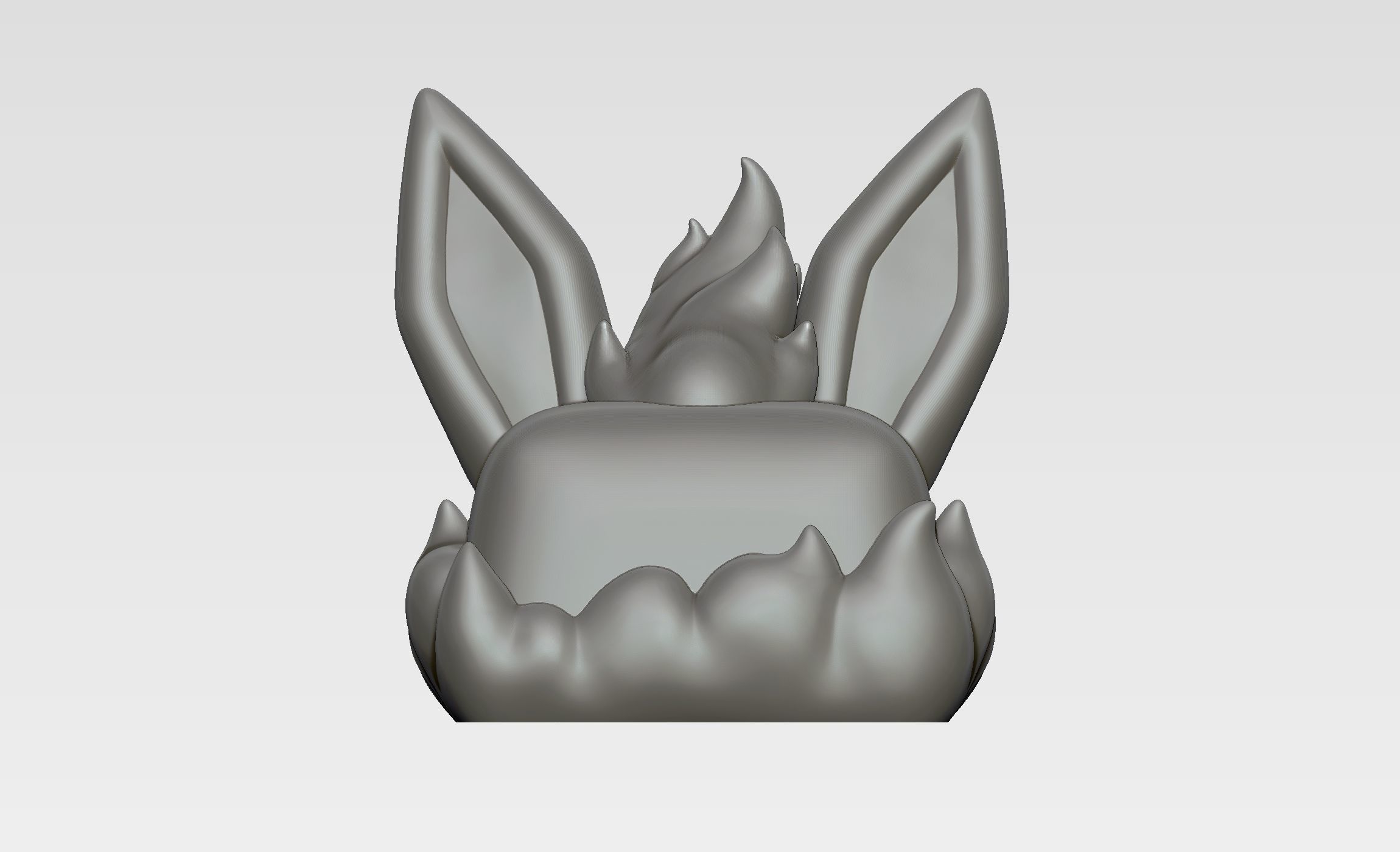 Flareon Pokemon - Keycap 3D mechanical keyboard - Eeveelutions 3D print model_6