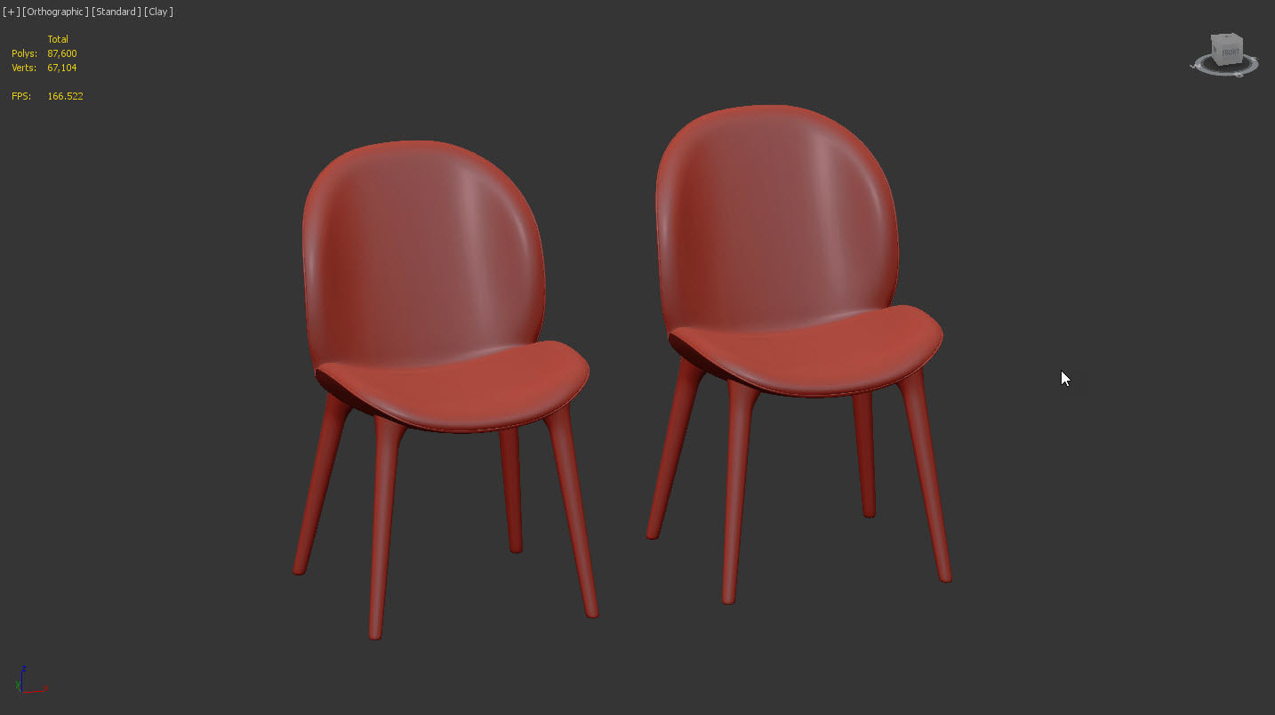 Dinning Set by Vipp 3D model_14