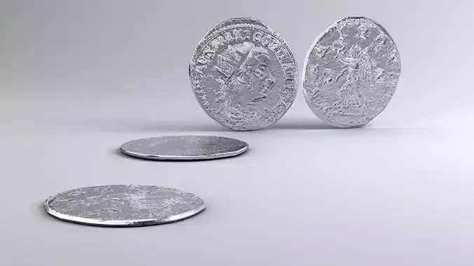 Coins three silver