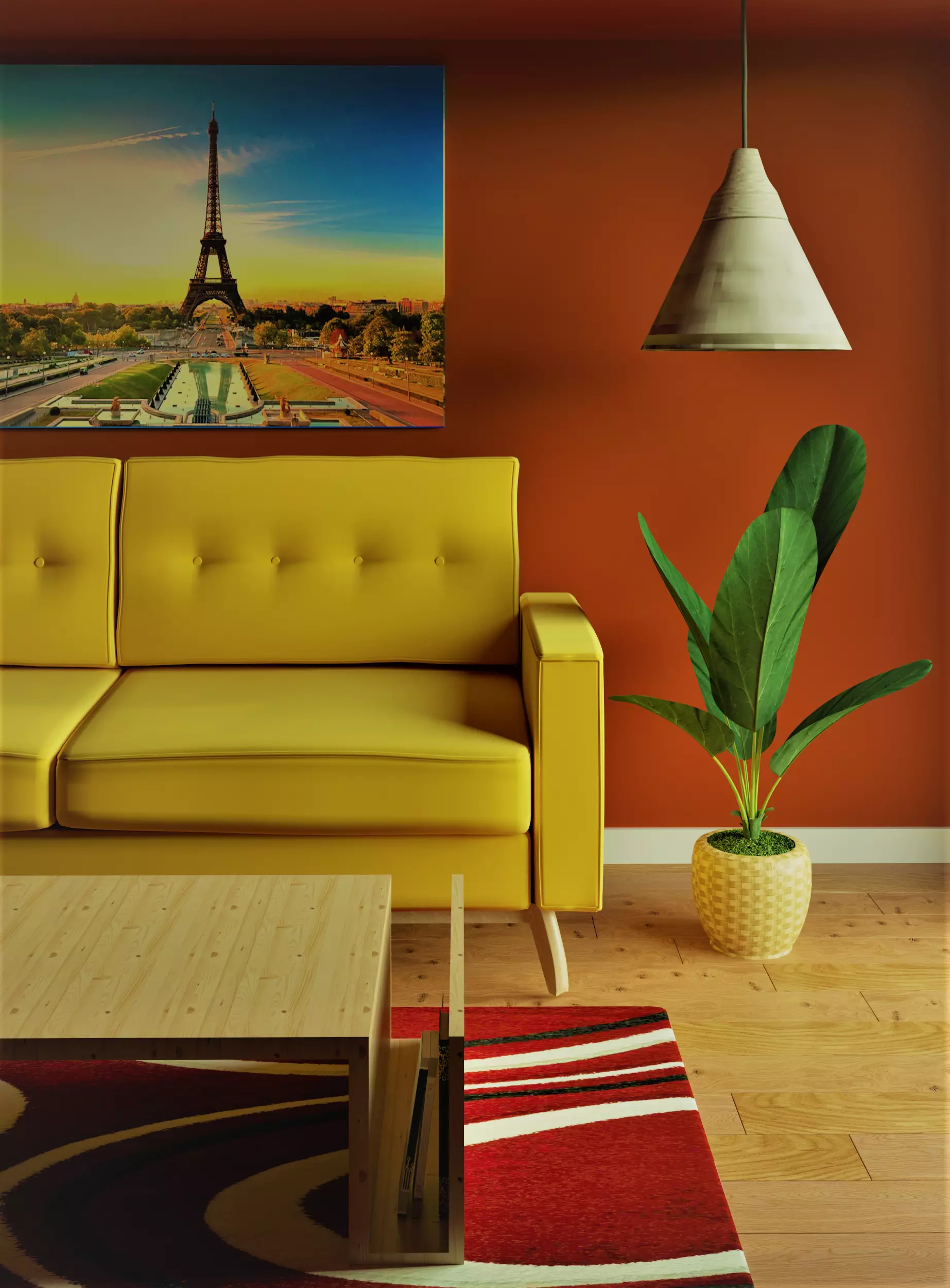Interior reference 3D model