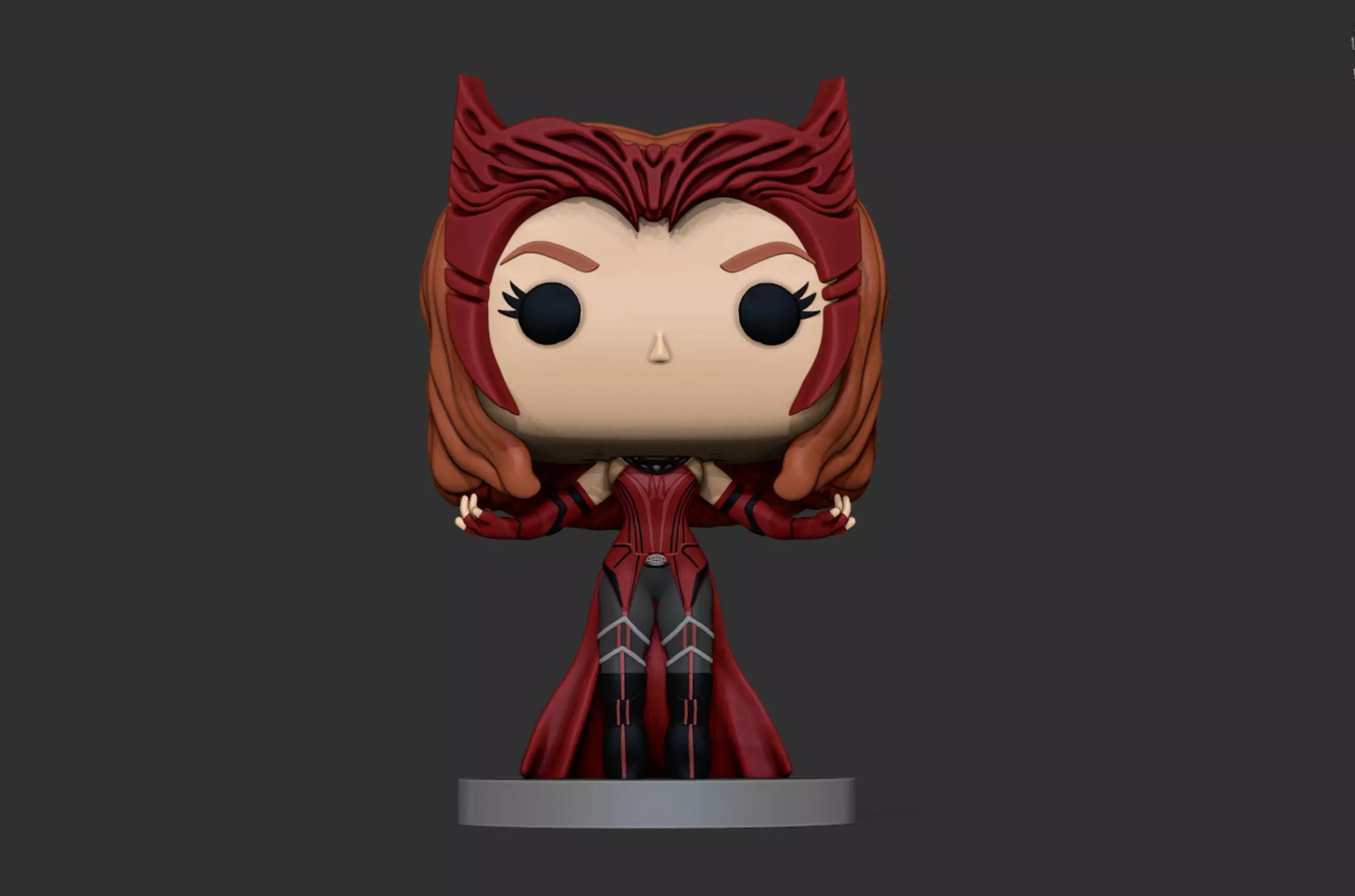 Scarlet Witch - Wanda Maximoff- Funko Pop 3D print model_0