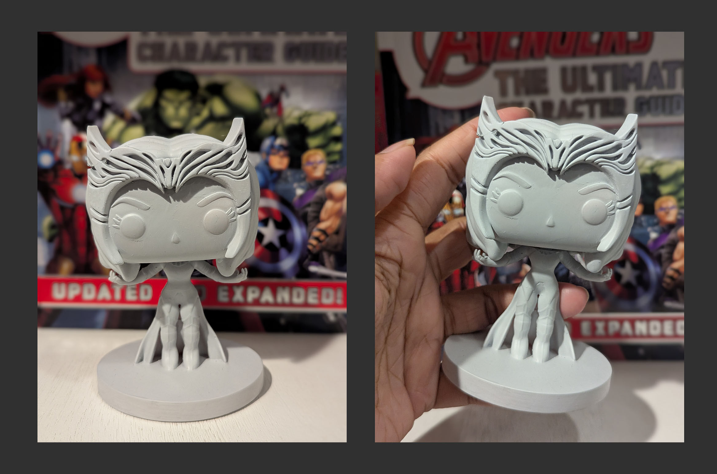 Scarlet Witch - Wanda Maximoff- Funko Pop 3D print model_1