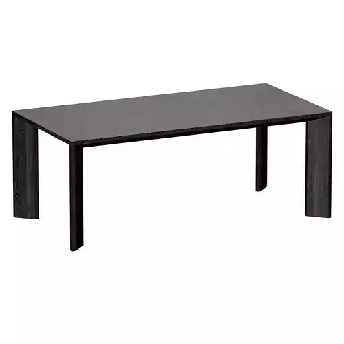 Nahla Dining Table Crate and Barrel 3D model