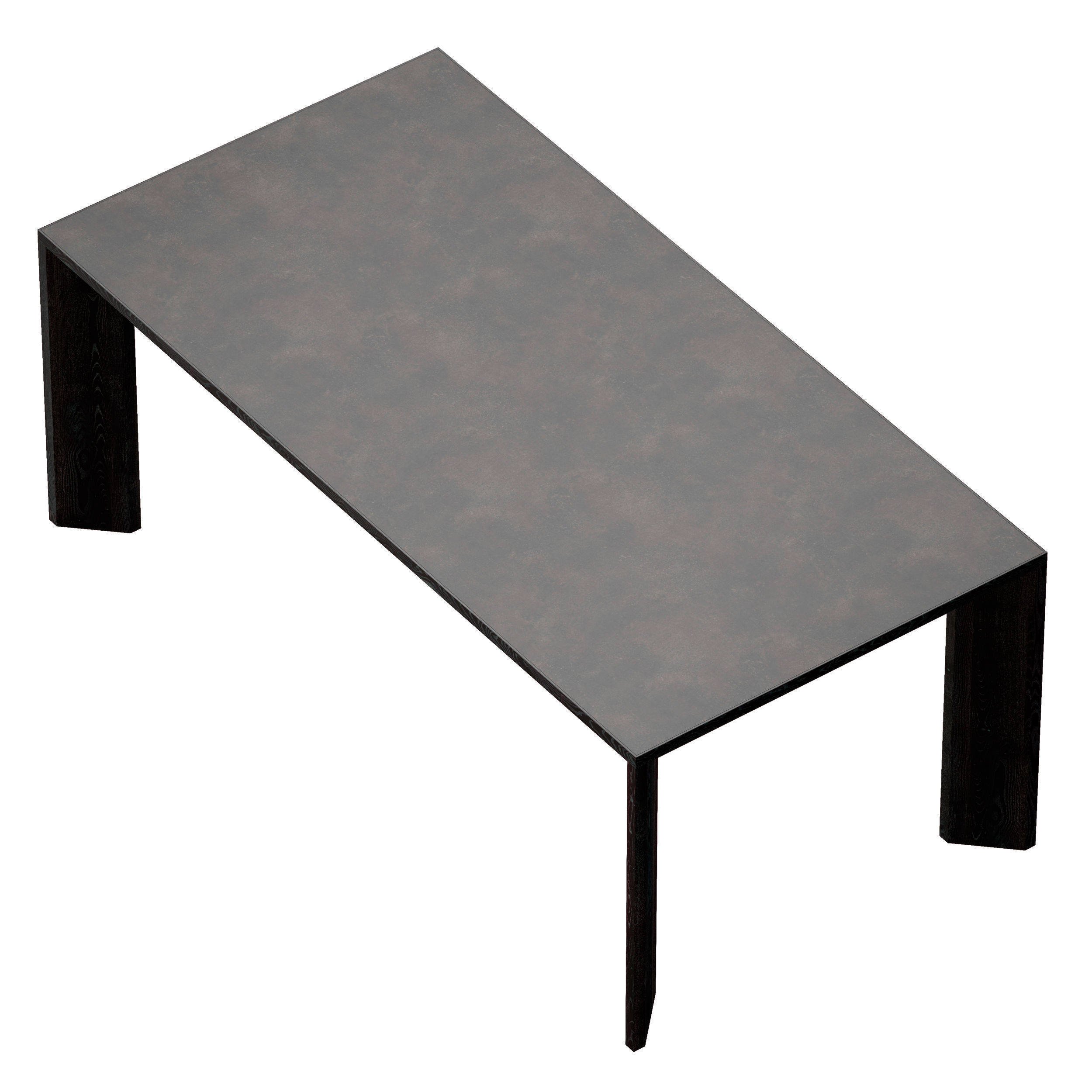 Nahla Dining Table Crate and Barrel 3D model_8