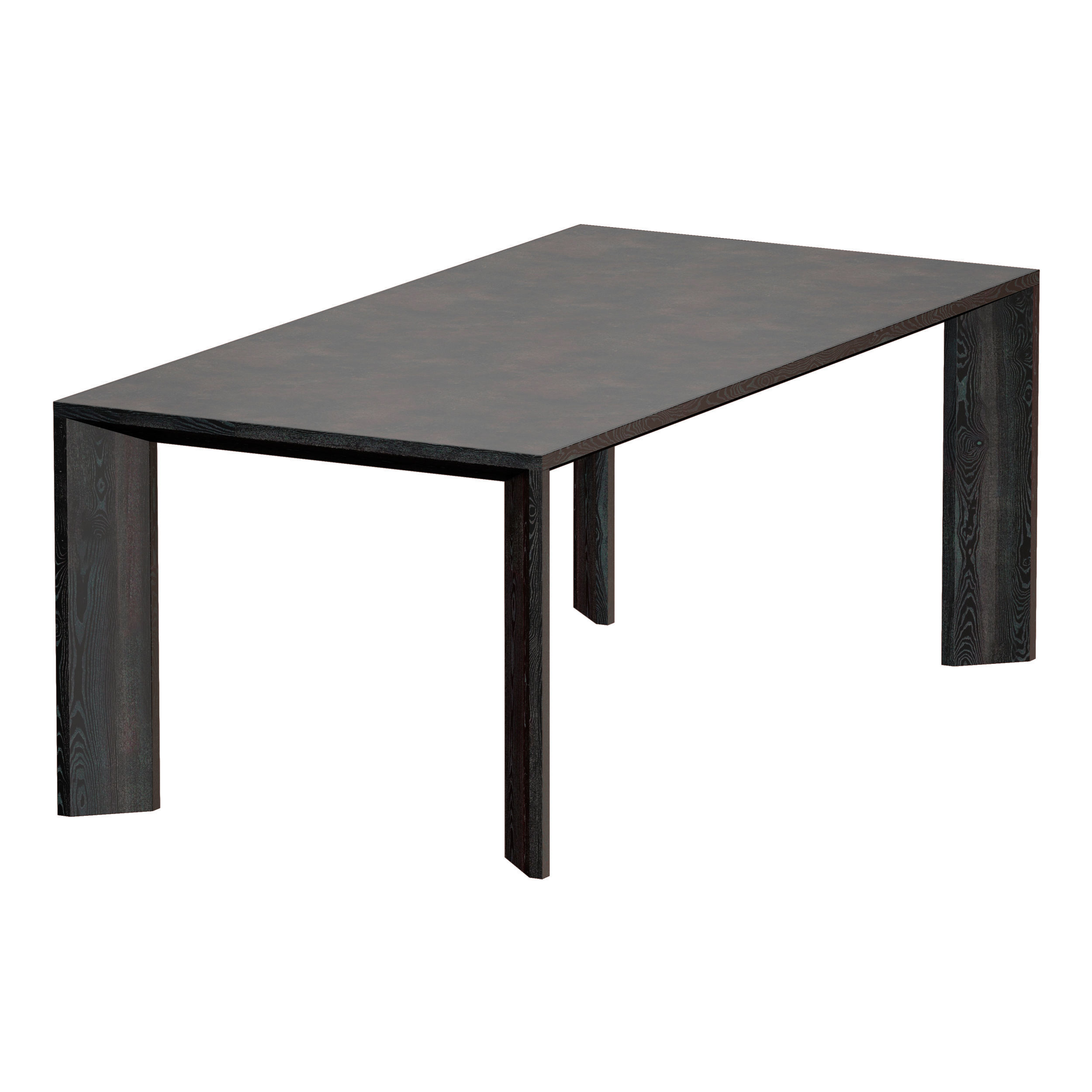 Nahla Dining Table Crate and Barrel 3D model_4