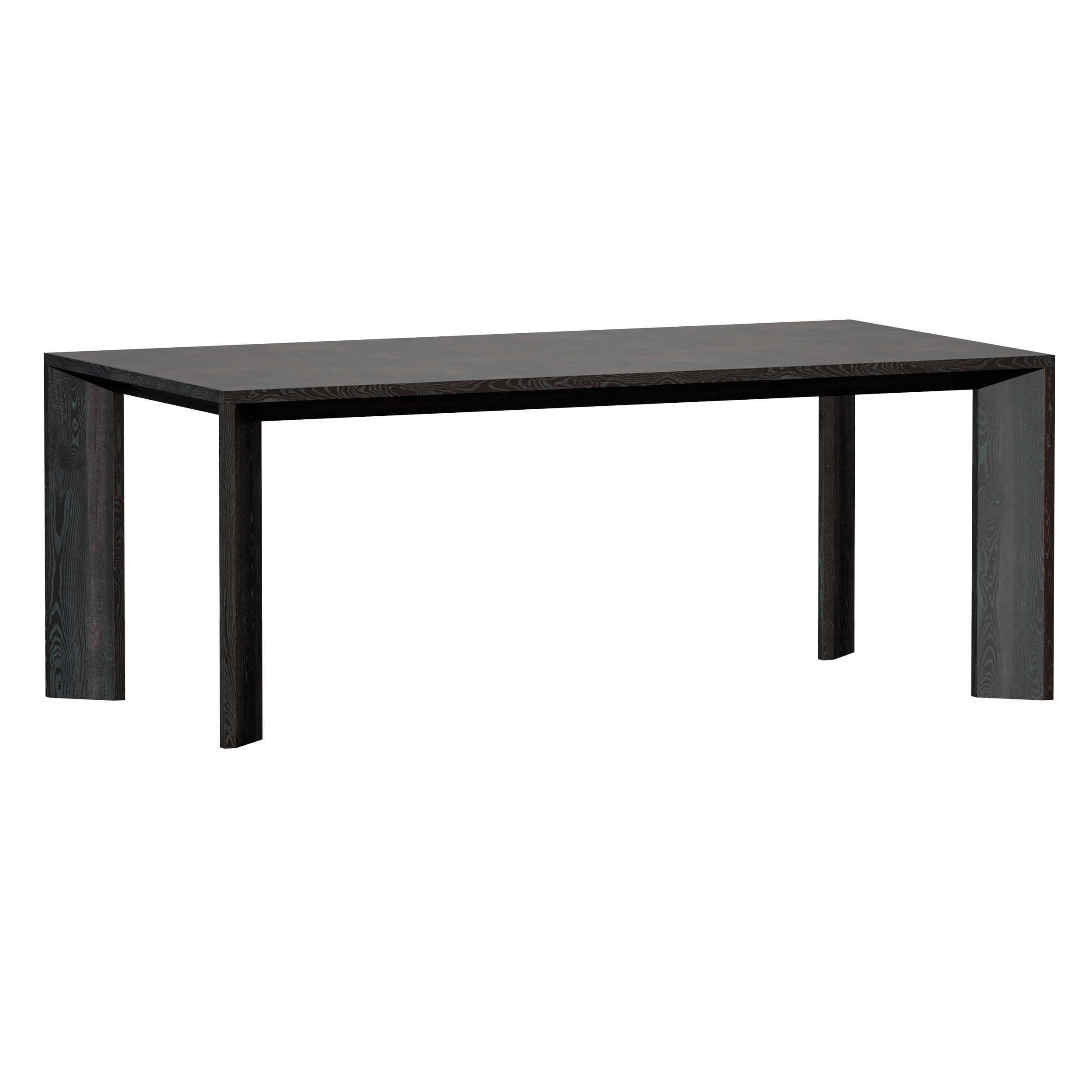 Nahla Dining Table Crate and Barrel 3D model_1