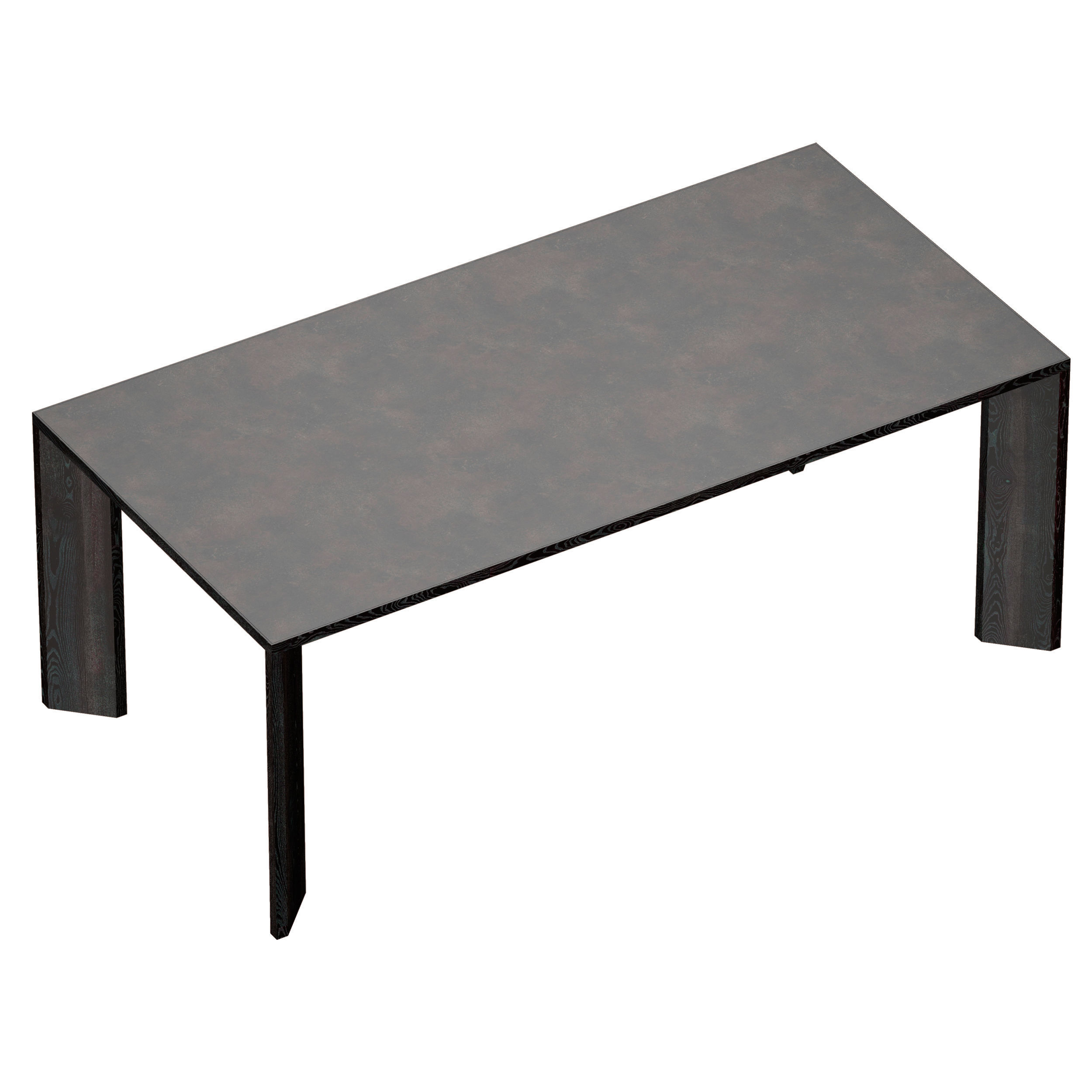 Nahla Dining Table Crate and Barrel 3D model_3