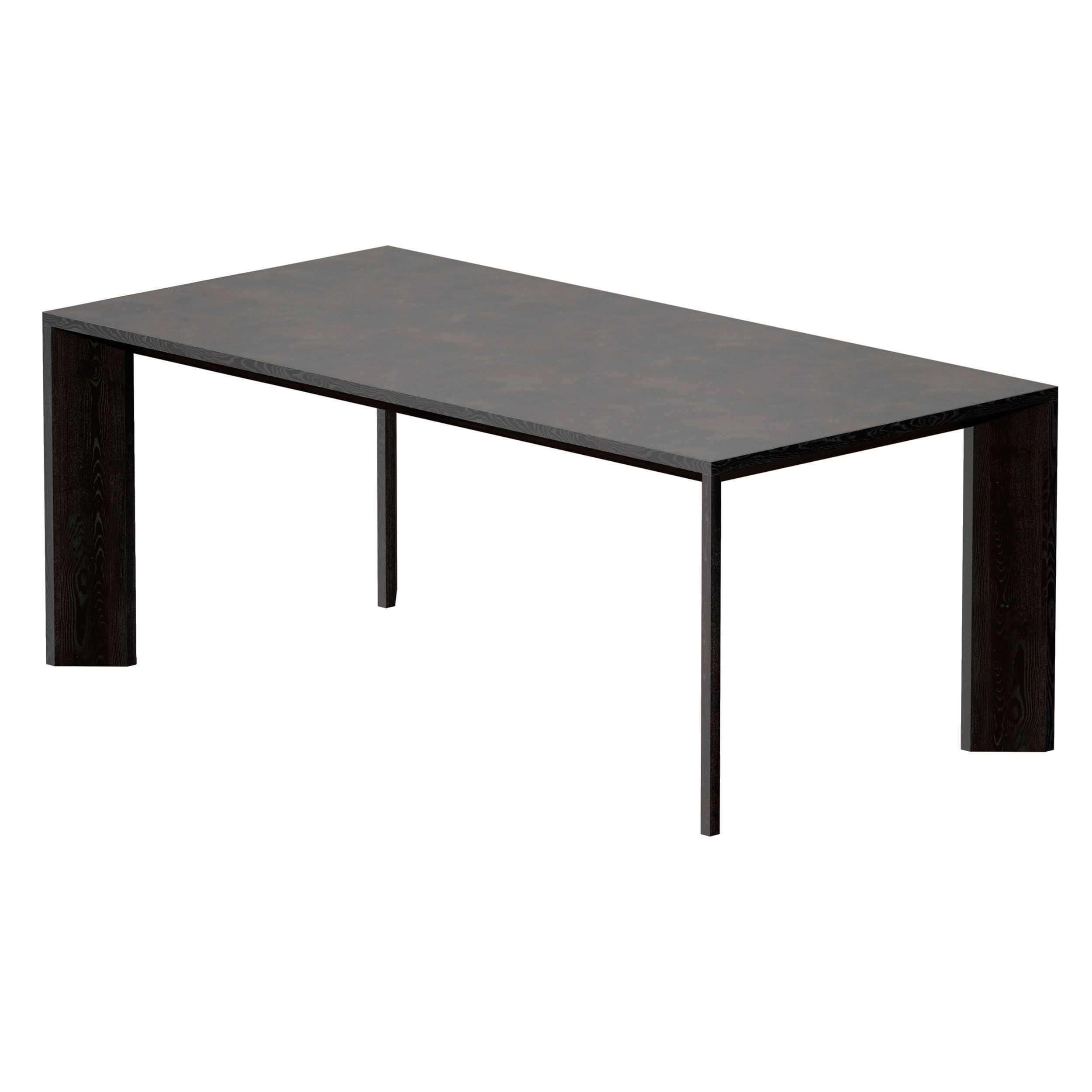 Nahla Dining Table Crate and Barrel 3D model_7