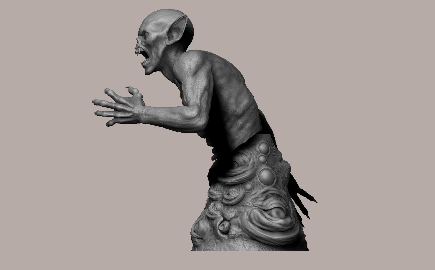 Vampires 1 Bust Edition  3D print model_4