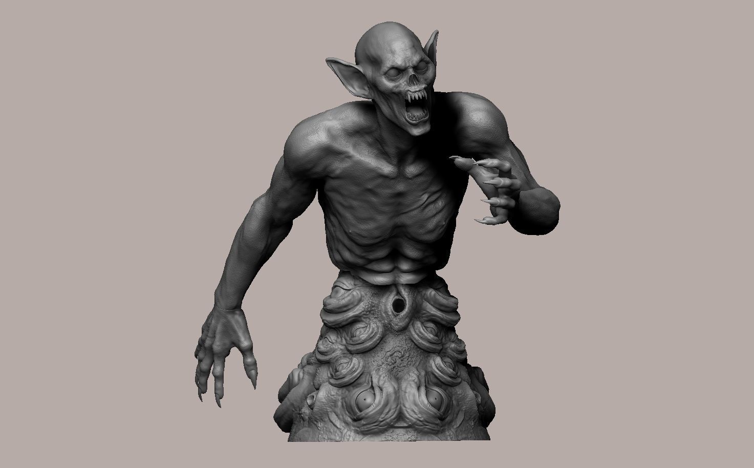 Vampires 1 Bust Edition  3D print model_1