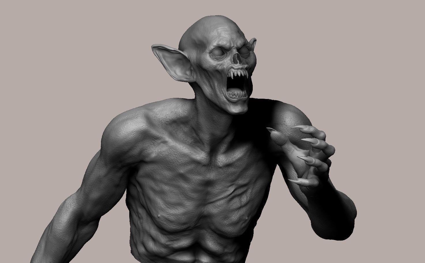 Vampires 1 Bust Edition  3D print model_2